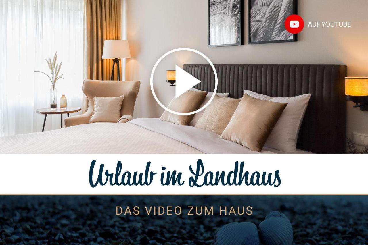 Hochwertige Ferienwohnung Mit Sonnenterrasse & Gartenblick, Nur Wenige Gehminuten Zum Strand シャルボイツ エクステリア 写真